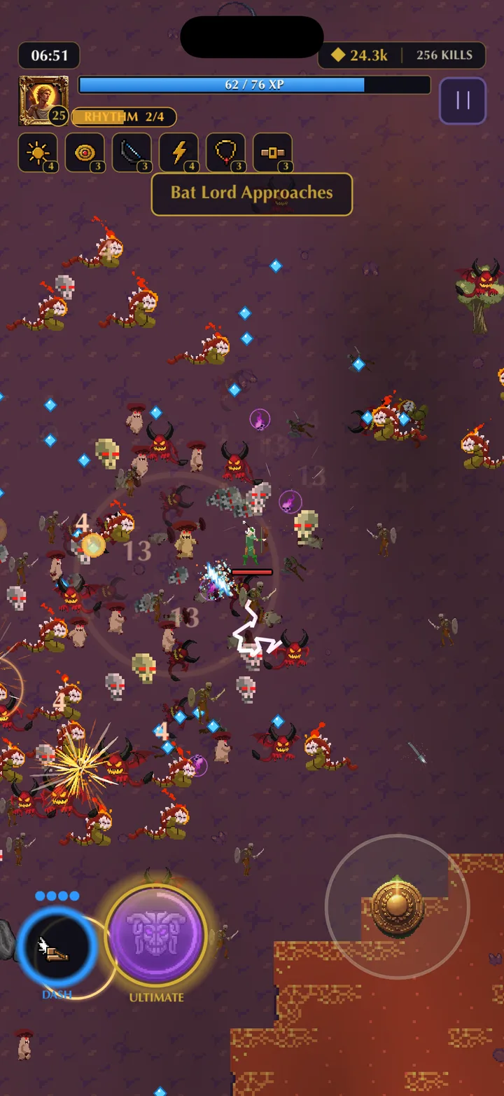 Hera Rush swarm combat